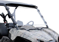 Heavy-Duty Full Windshield, 1/4" Thick Clear Polycarbonate W7711