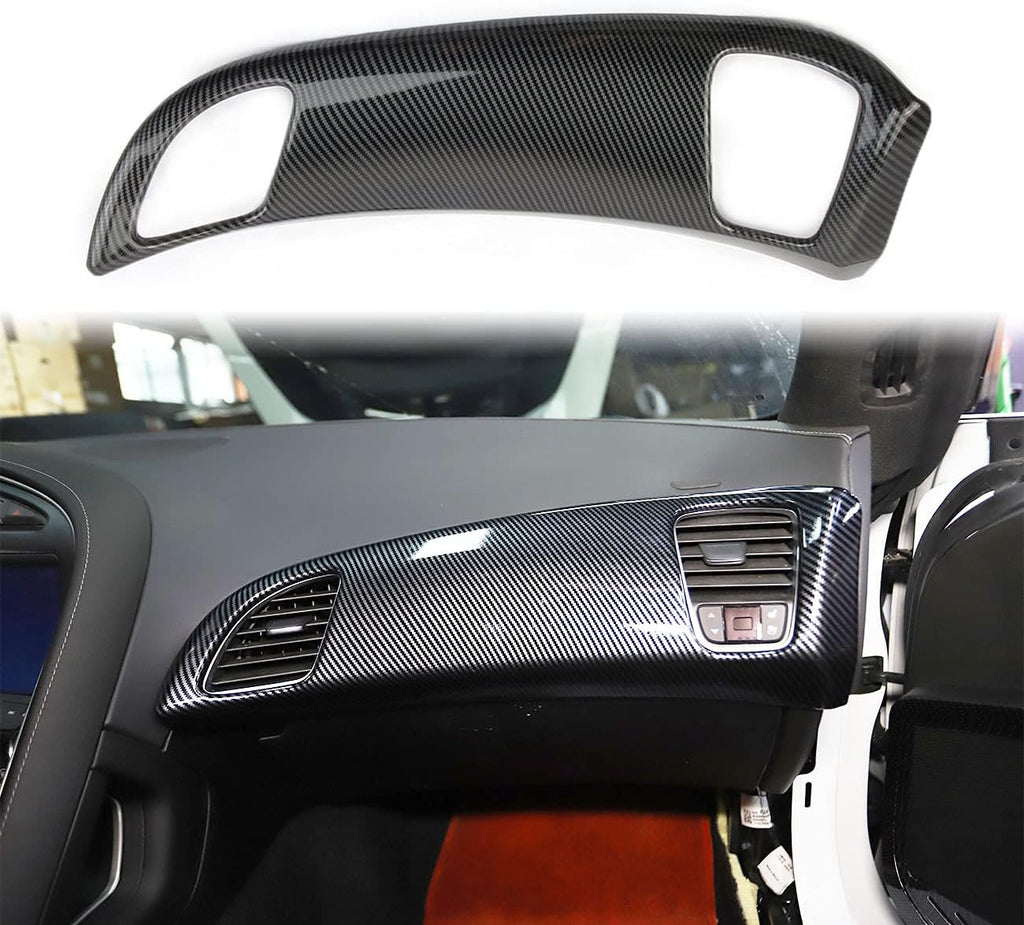 Carbon Fiber Dashboard Panel Decor Cover P927