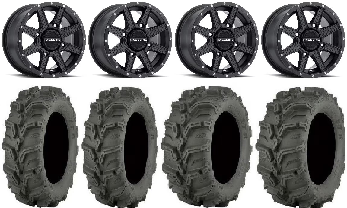 Black Wheels 27" Mud Lite XTR Tires Y401