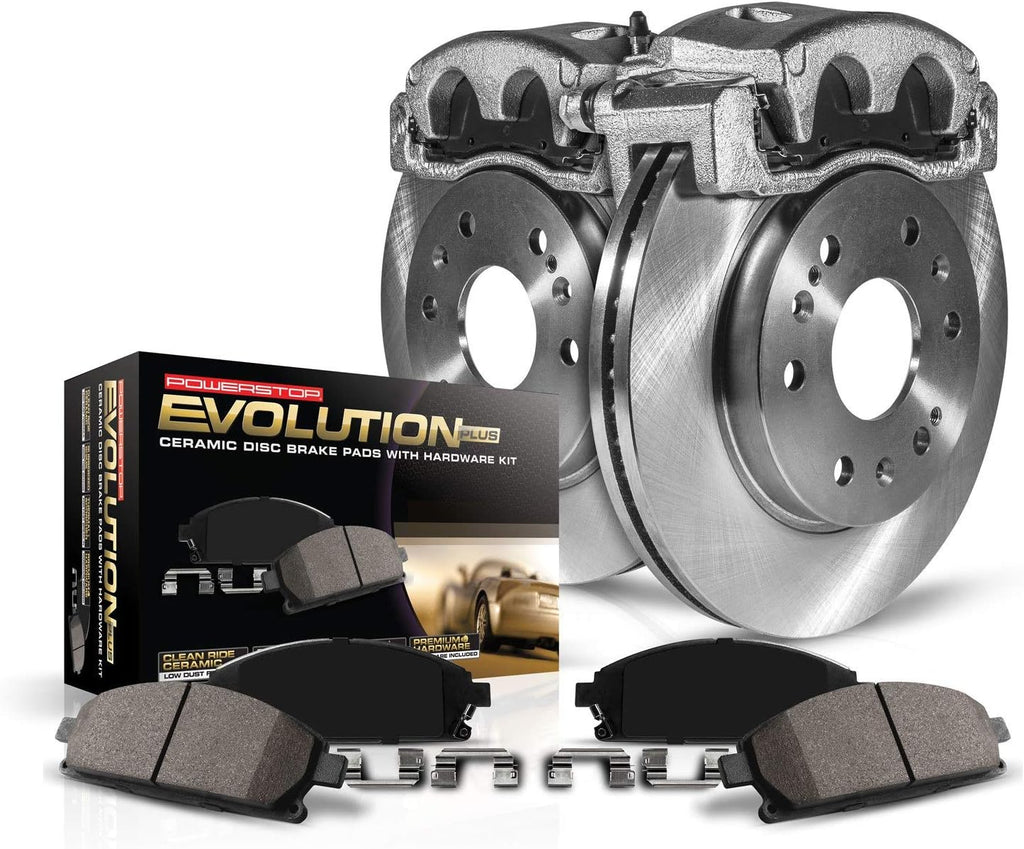 1-Click OE Replacement Brake Kit with Calipers Y5494