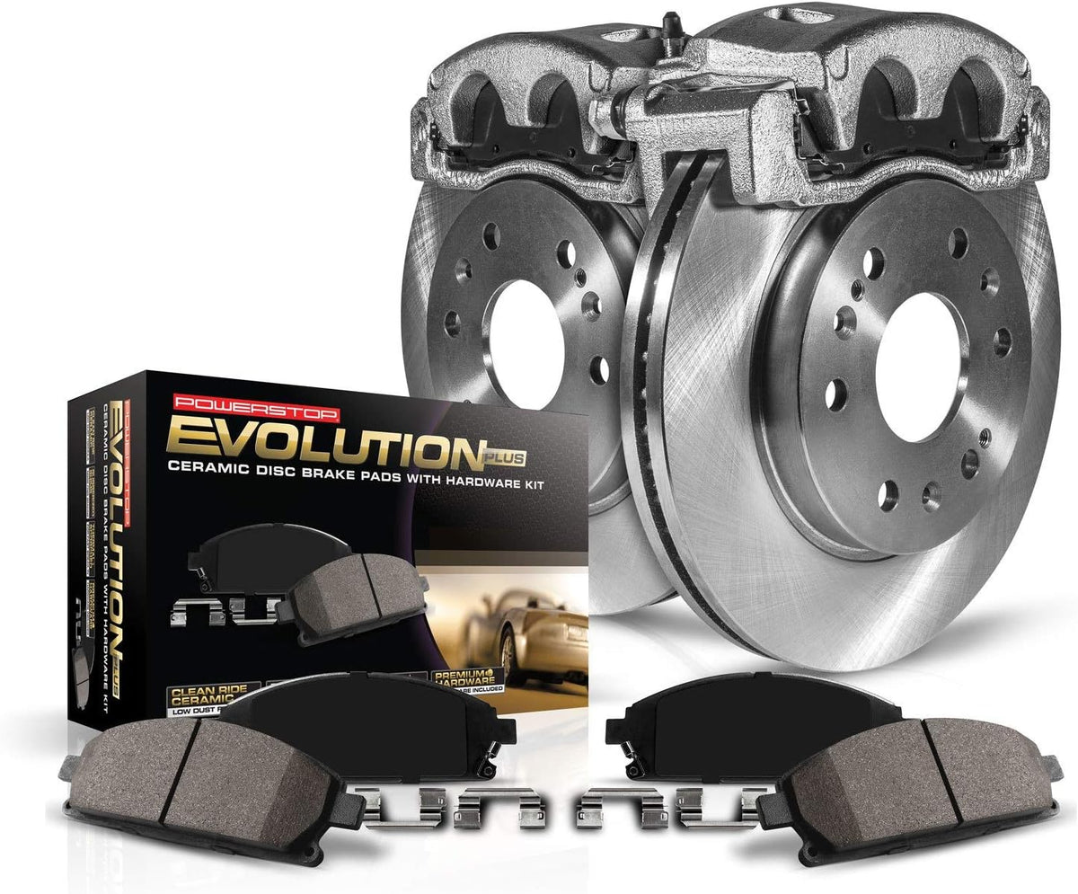 1-Click OE Replacement Brake Kit with Calipers Y5494