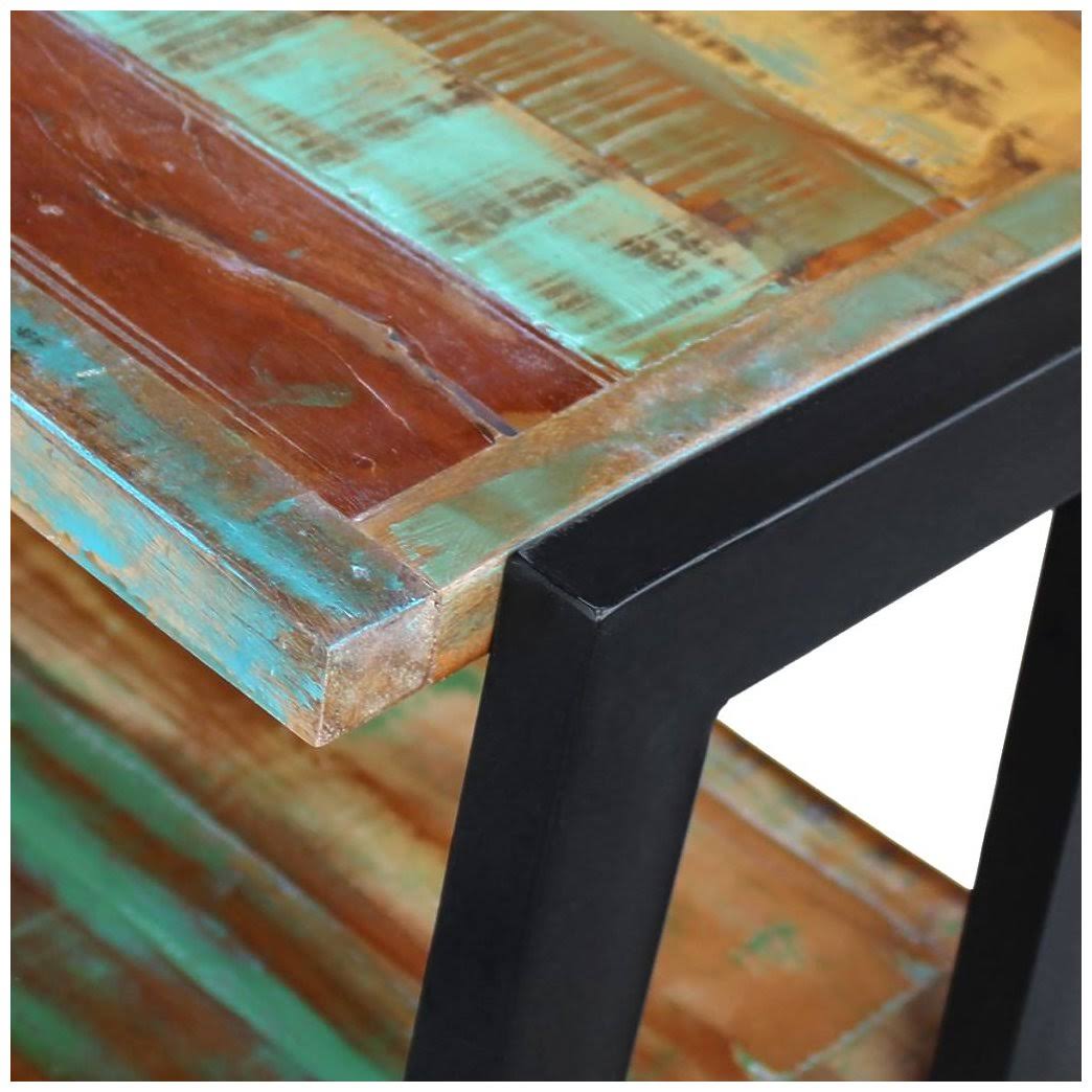 Solid Reclaimed Wood Sideboard 3 Shelves B32090