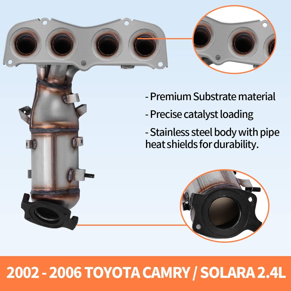 Catalytic Converter with Exhaust Manifold L226127