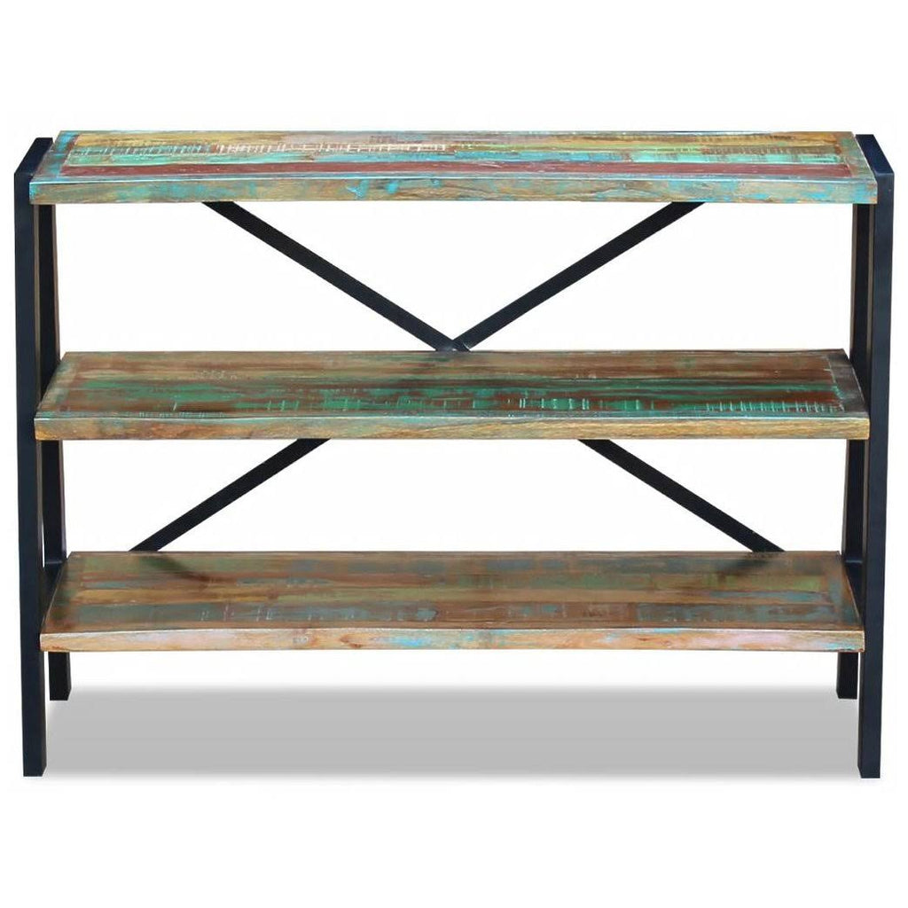 Solid Reclaimed Wood Sideboard 3 Shelves B32090