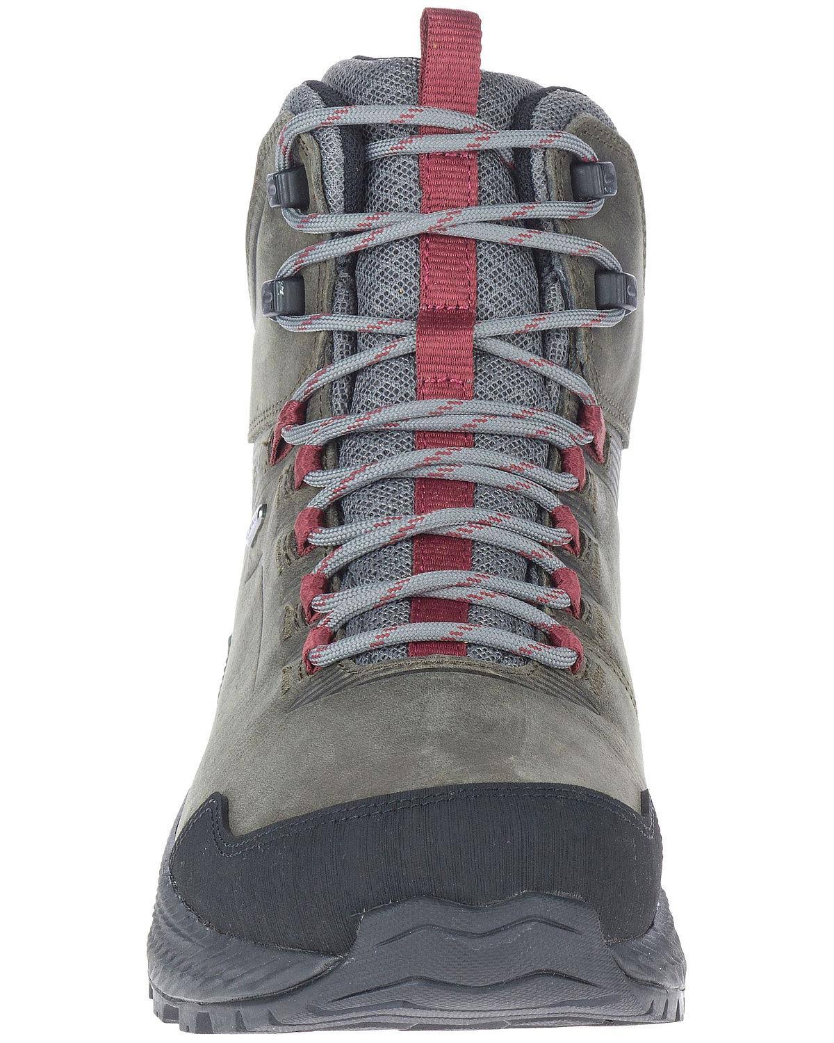 Men&s Forestbound Mid Waterproof Merrell Grey / 9.5 W33768