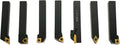 7 Pcs Carbide Lathe Turning Tool Set with Portable Case K3791