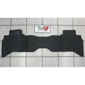 Black Rubber Rear Slush Mat for Dodge Ram 1500 Quad Cab P990073
