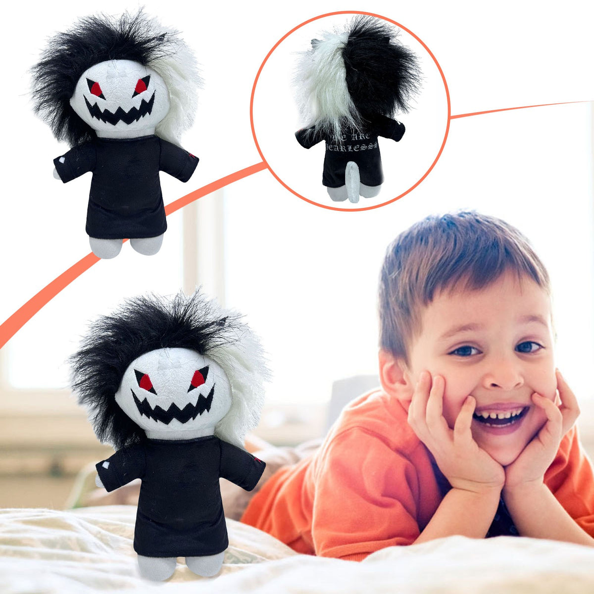Halloween Scary Plush Cat Doll A263