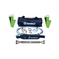 2 Person Cable Horizontal Lifeline Kit with Cross Arm Straps and Energy F1607