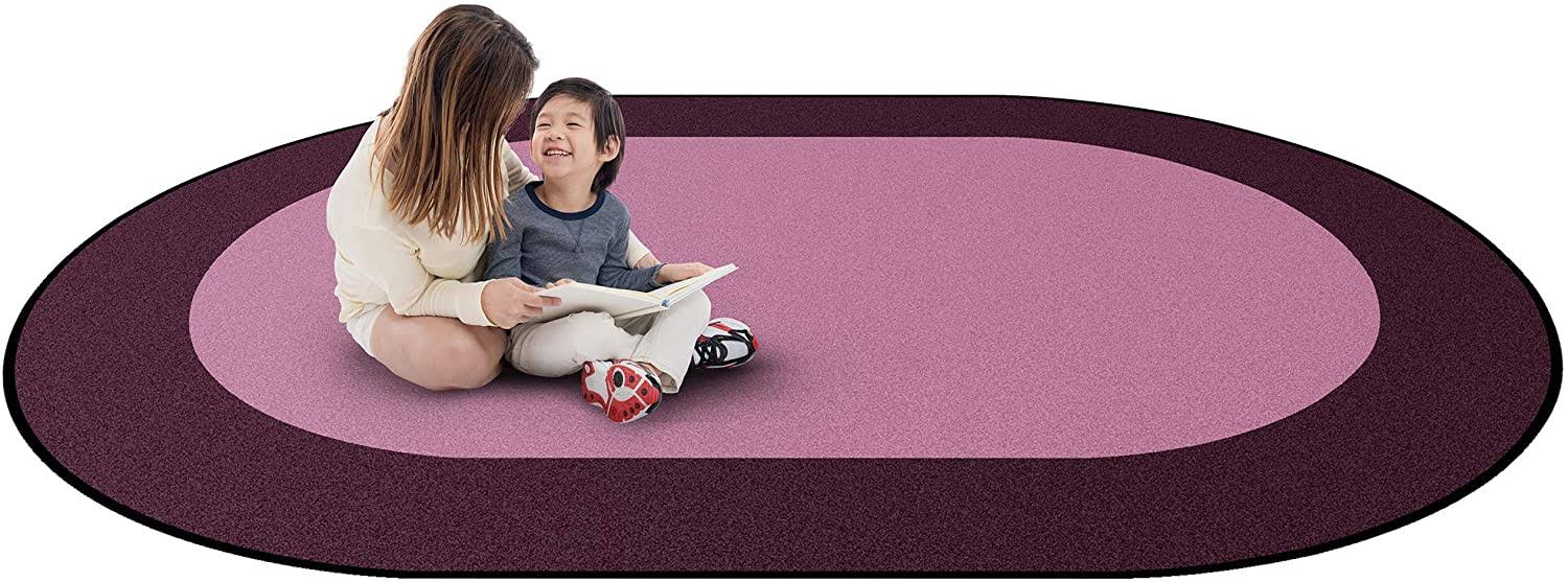 Green Oval Carpet K610
