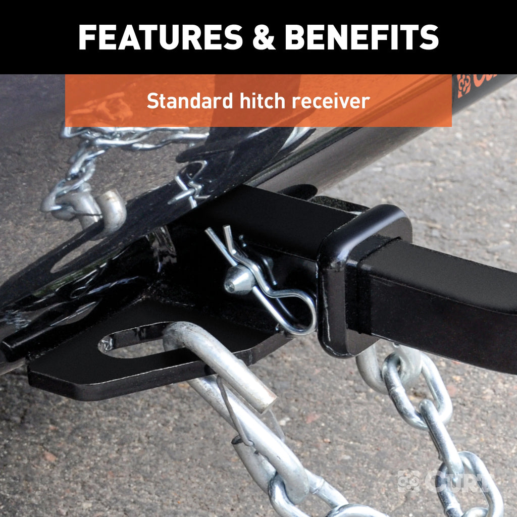 Class 1 Trailer Hitch with Installation Hardware, Pin & Clip E181920