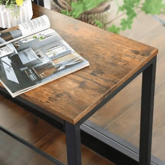 Mesh Shelf Console Table R4217
