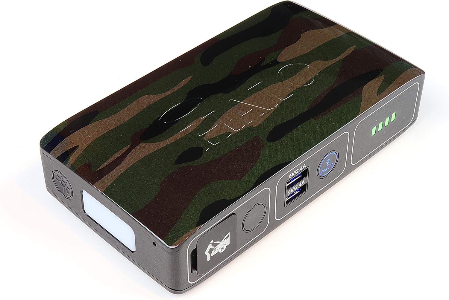 Mint Ombre Car Jump Starter with 2 USB Ports E444693