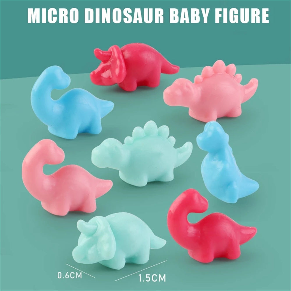 Kids Mini Claw Machine Toys with Dinosaur Figures F7030