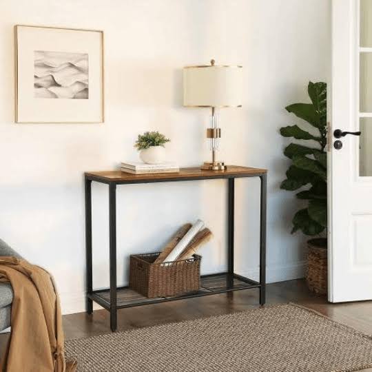 Mesh Shelf Console Table R4217
