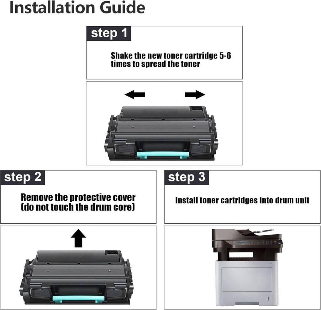 Black Compatible Toner Cartridge U1905