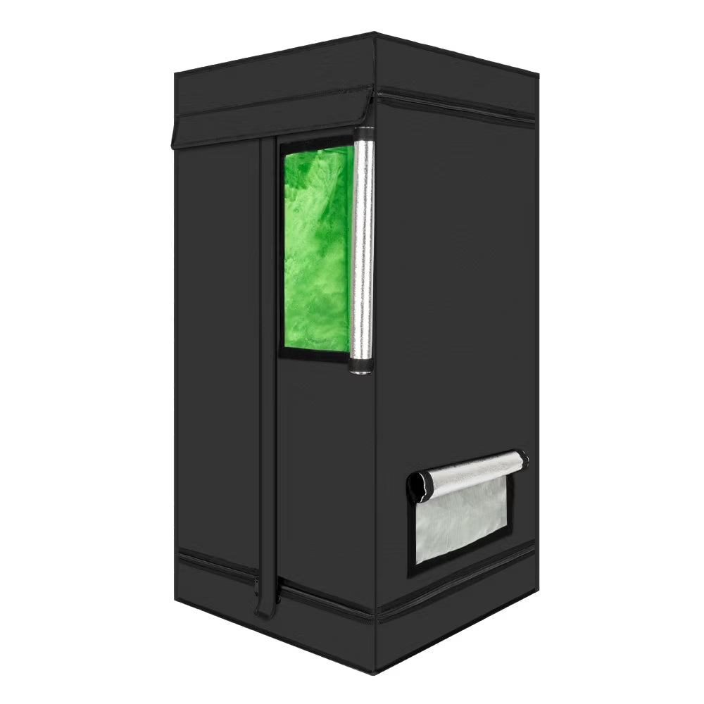 Black Hydroponic Plant Growing Tent with Window I15724