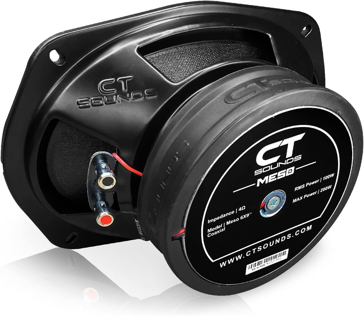 Meso 6x9” 400 Watt 2-Way Coaxial Car Speakers, Pair E924