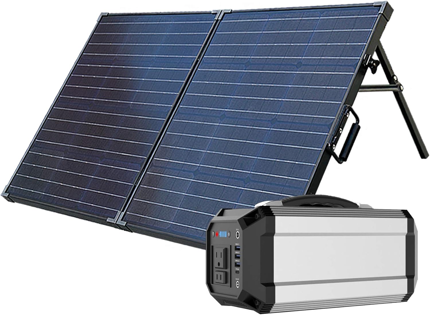 Solar Power Station with 100W Foldable Solar Panel S139