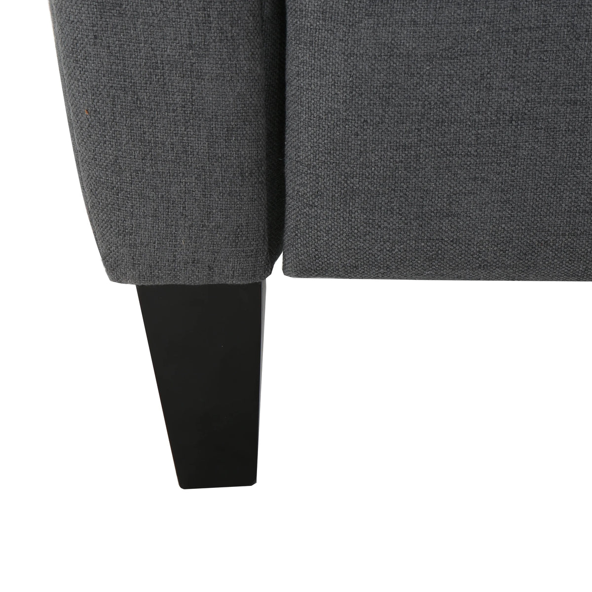 Charcoal Fabric Recliner I5841
