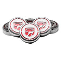 Cap Cover Set 5pc Red Dodge Viper T1602