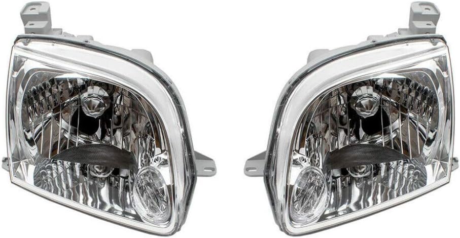 Headlight Assembly Driver Side for Toyota Tundra 2005 2006 Regular Cab Access Cab U719