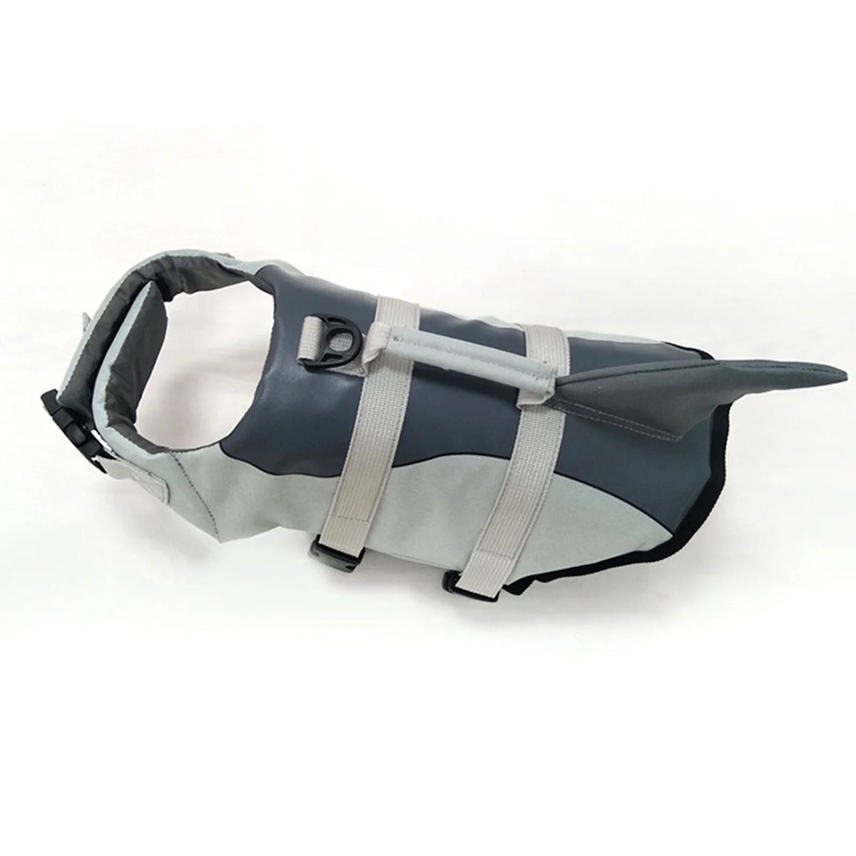 Dog Pet Shark Swimsuit Vest Safety Wear I5955