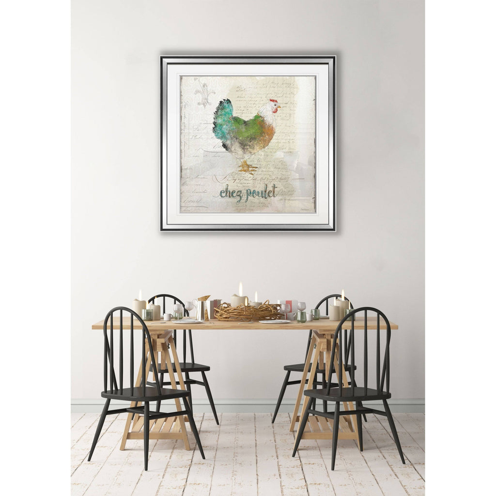 Framed Giclee Print 28 x 28 A2037