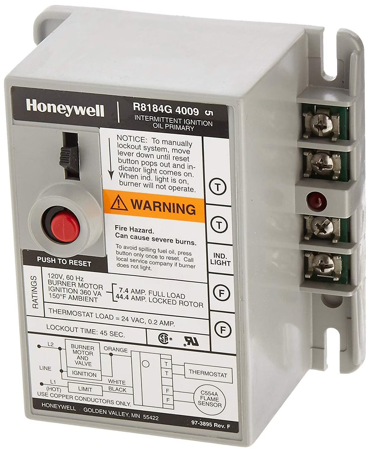Oil Burner Control Q18789
