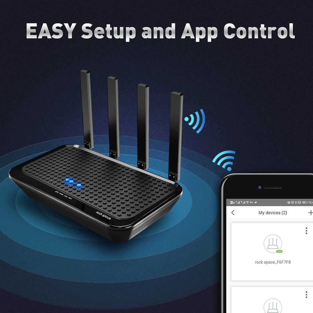AC2100 WiFi Router, 4 Gigabit LAN Ports, Pack of 2 C25528
