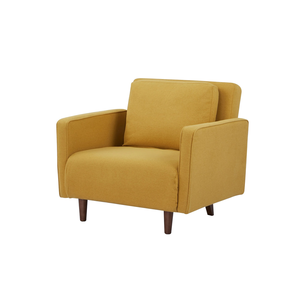 Yellow Sleeper Arm Chair Set of 2 V844