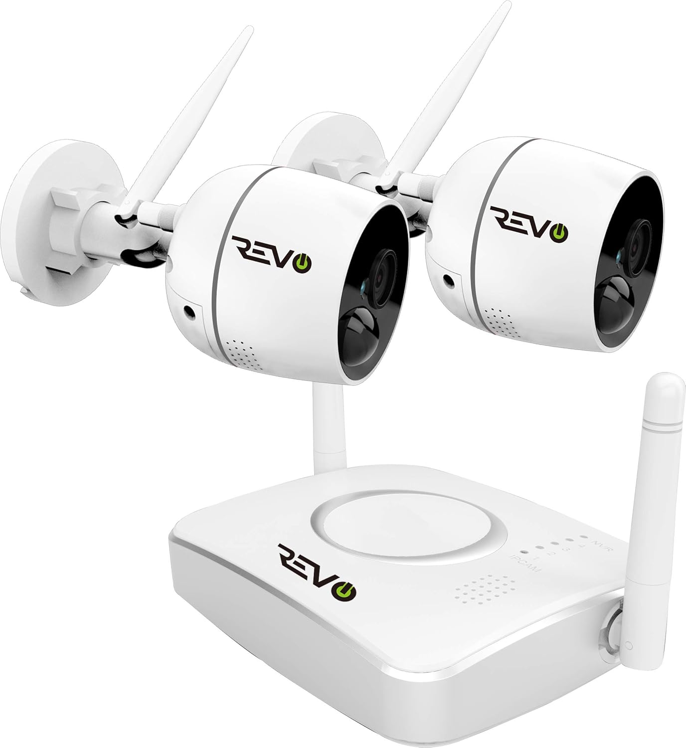 4 Ch. Wireless Security System with 2 Bullet Cameras and 32GB Micro SD Card Y137149
