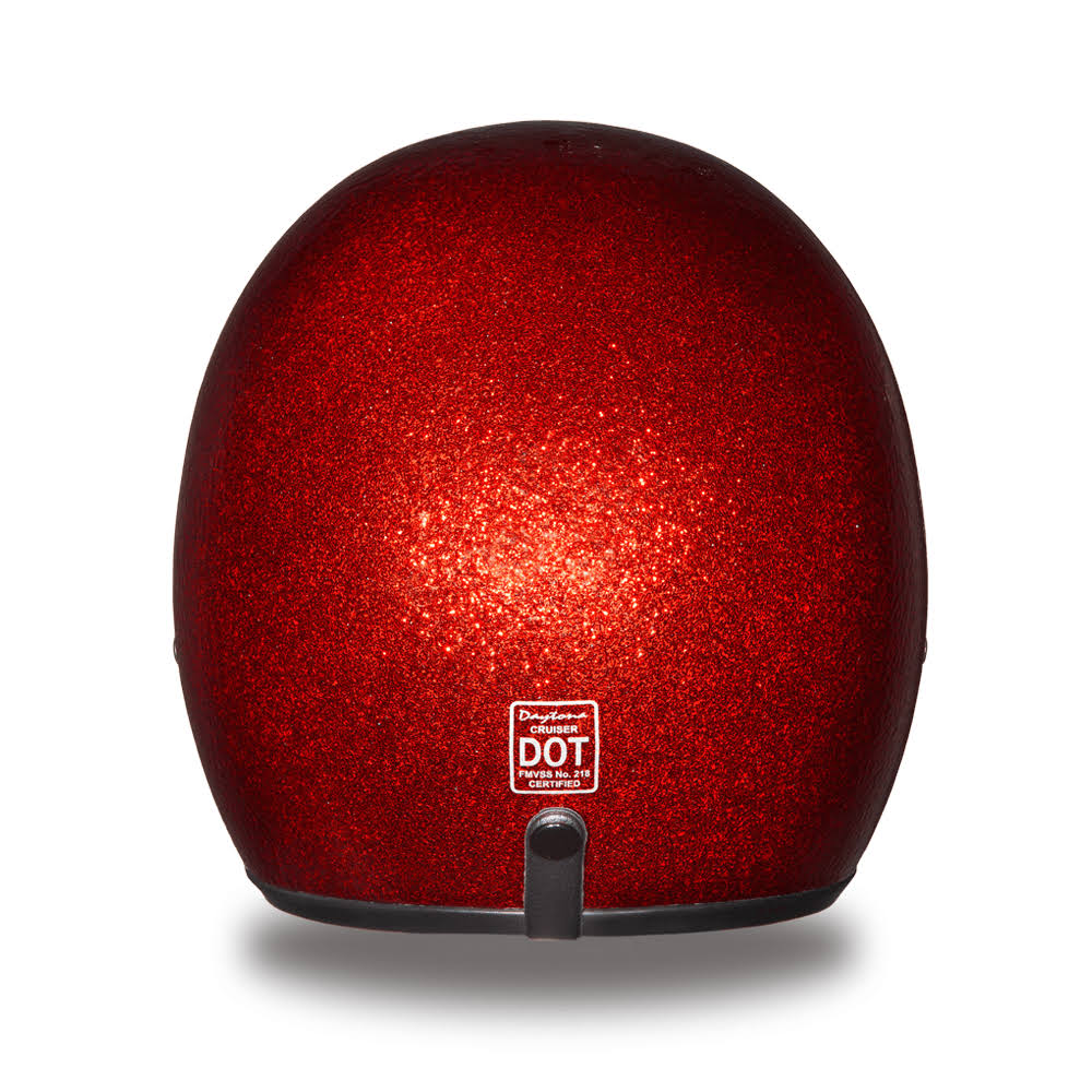 Red Metal Flake Helmet L65731