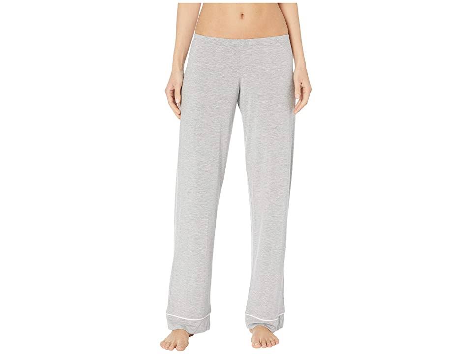 Heather Grey/Sorbet Pink Long PJ Set U8233