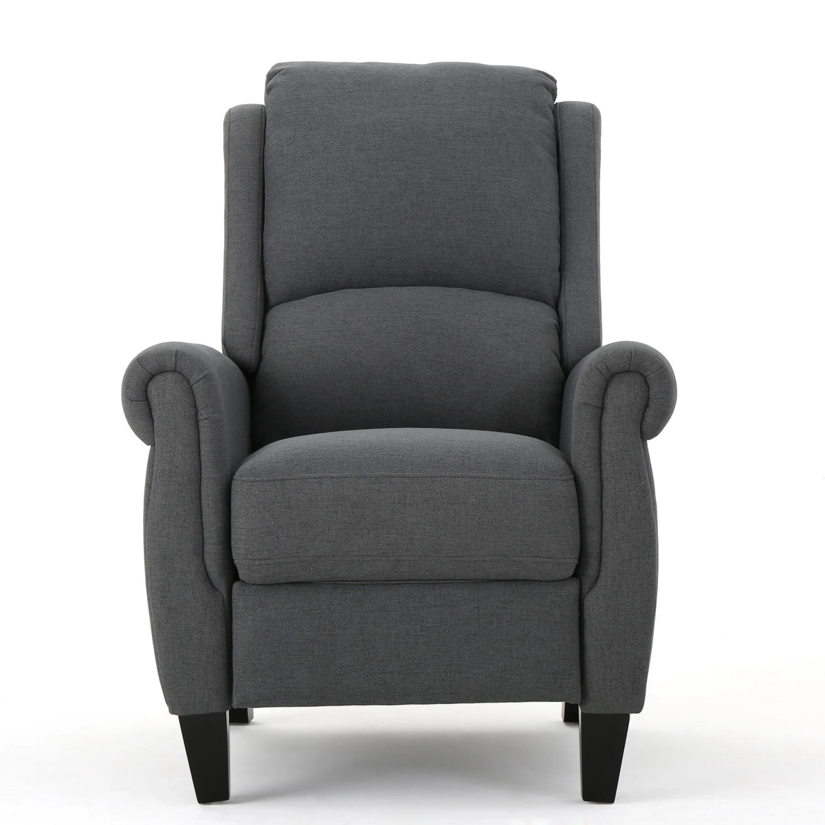Charcoal Fabric Recliner I5841