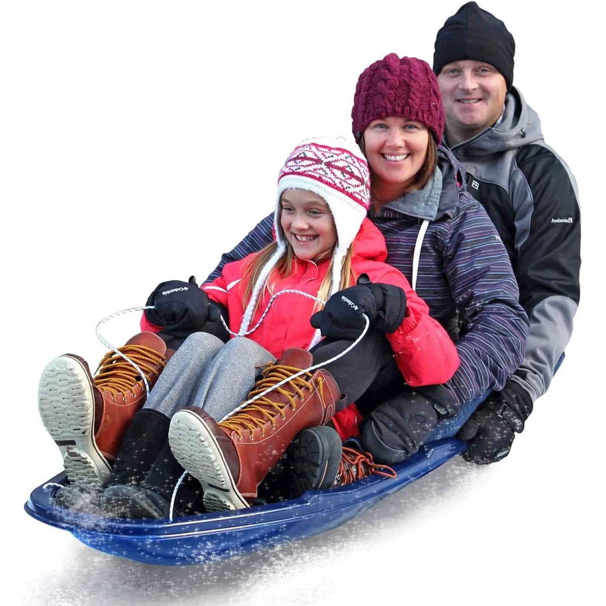 Winter Trek 66" Utility Snow Sled with Tow Rope N593