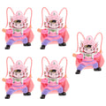 5pcs Chinese Ancient Sichuan Opera Face Changing Doll Ornament S839701