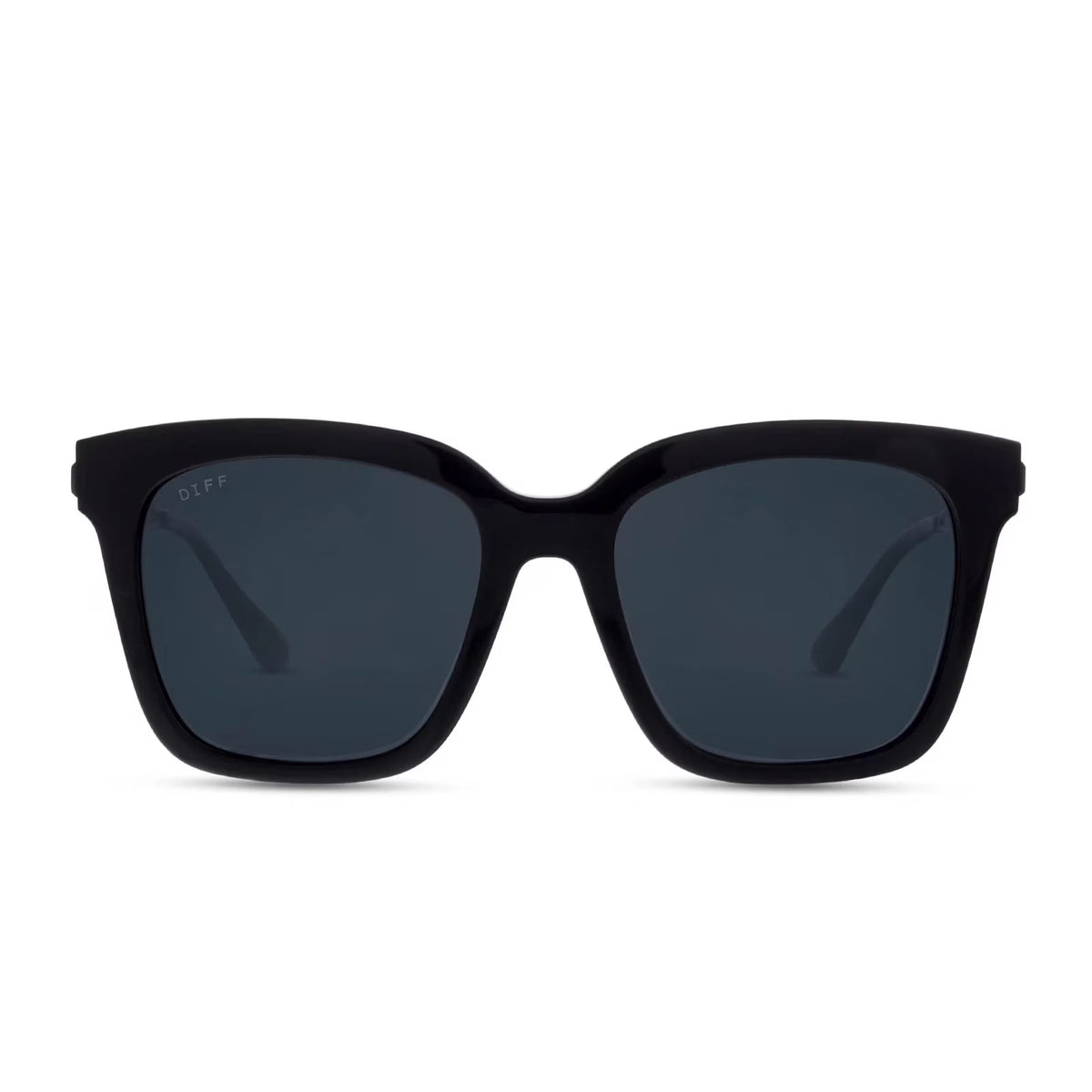 Oversized Polarized Sunglasses Black Grey V10613