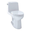 Cotton White One-Piece Elongated 1.6 GPF Toilet O913209