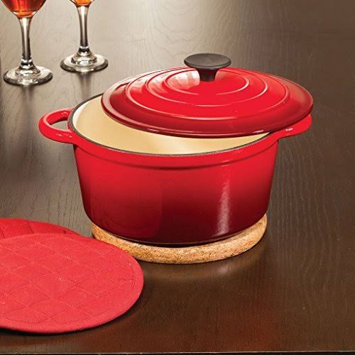 Enamel Cast Iron Dutch Oven, 4 qt. K86633