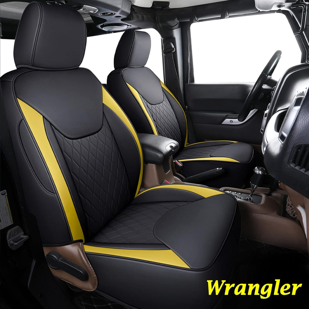 Red Leather Seat Covers Full Set I649820