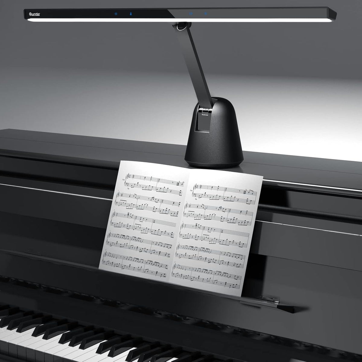 Piano Light with Auto-Dimming LED Lamp X490