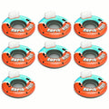 Orange Inflatable Pool Float (8 Pack) E660742