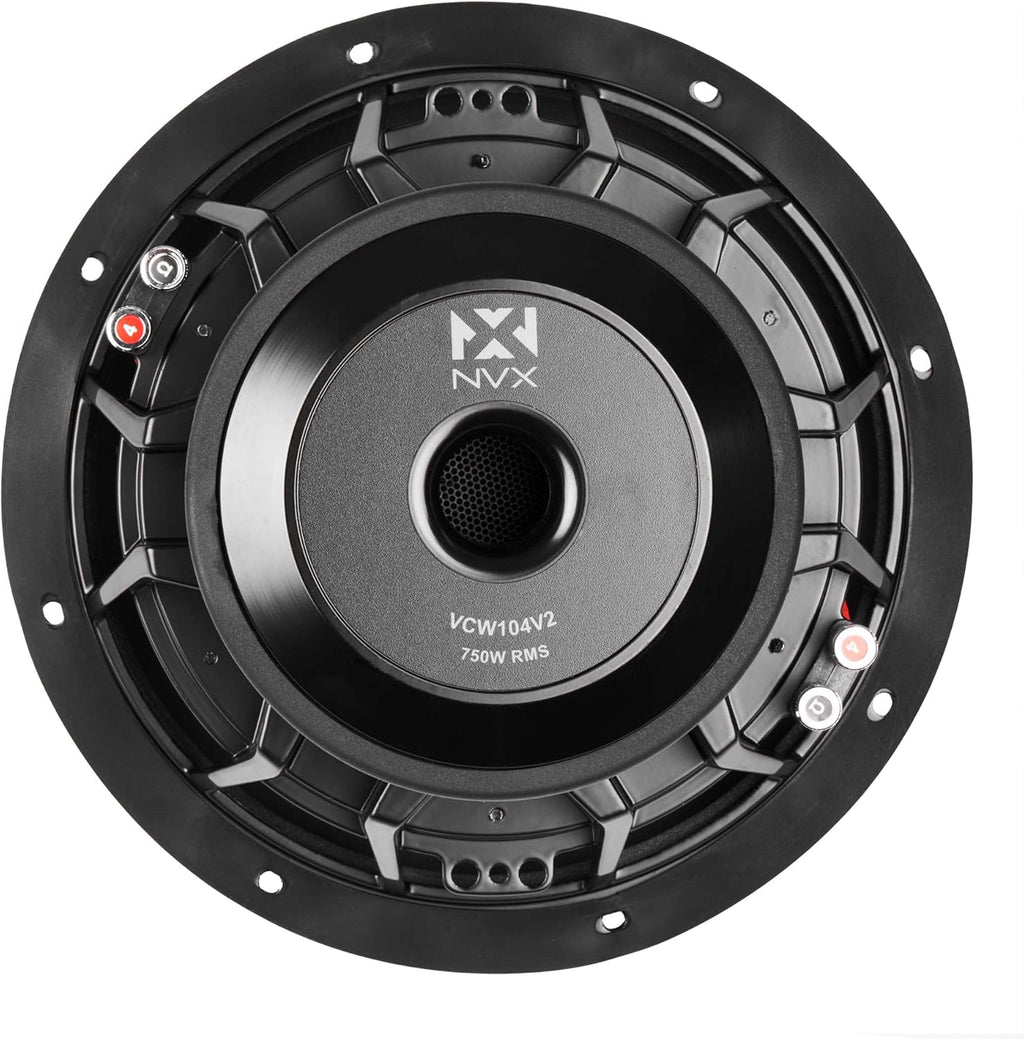 10-inch 750 watt RMS 1500 watt Peak Dual 4-Ohm Car Subwoofer G551613