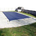 Blue Mesh Safety Cover for Swimming Pool, 16ftx32ft P765