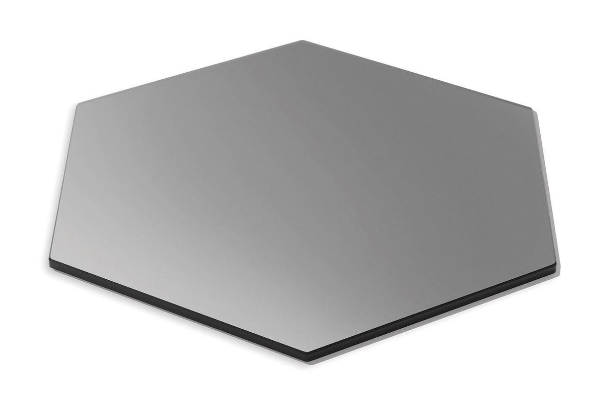 Black Tempered Glass Honeycomb Surface N60705