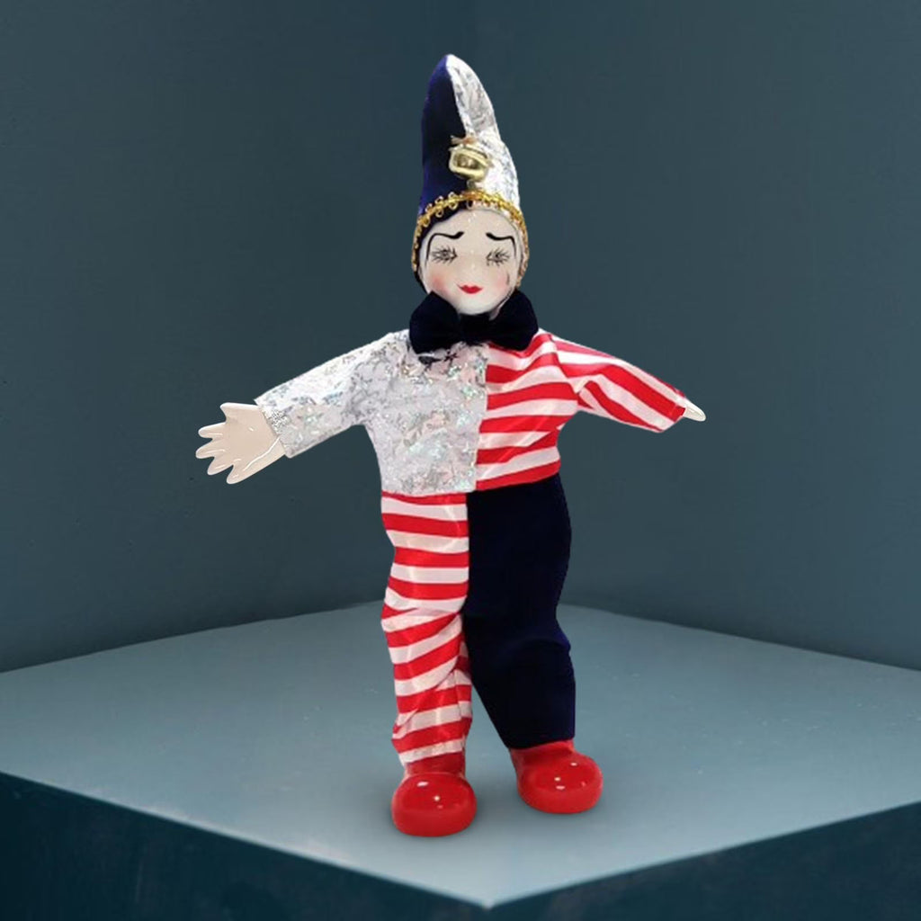 9.84'' Movable Joint Jester Doll T1027