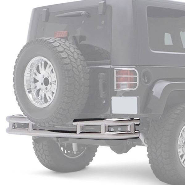 Stainless Steel Rear Bumper with Hitch C831