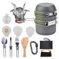Camping Hiking Cookware Set Portable Pot Kit M547