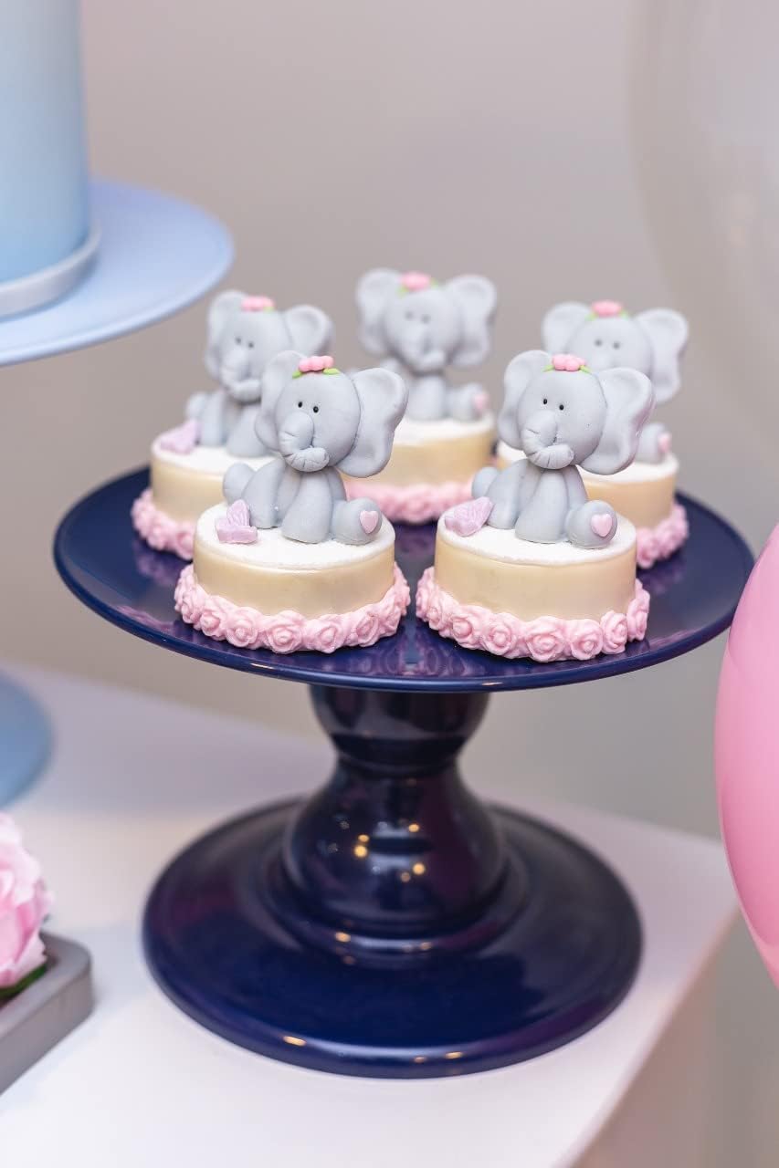Set of 3 Cake Stands (Light Pink) V965600